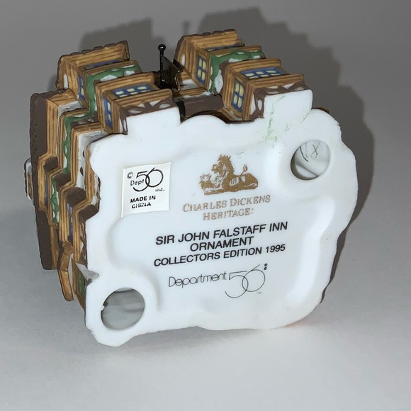 Pied Bull Inn & Sir John Falstaff Inn Dept 56 Ornaments - Picture 11 of 11